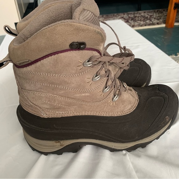 North face winter hiking boots sz 10 - Picture 2 of 5